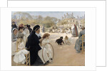 The Luxembourg Gardens, Paris by Albert Gustaf Aristides Edelfelt