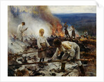 Under the Yoke (Burning the Brushwood) by Eero Järnefelt