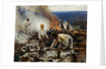 Under the Yoke (Burning the Brushwood) by Eero Järnefelt