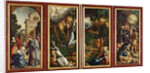 The Wildenstein Altarpiece (closed) by Master of Messkirch