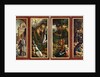 The Wildenstein Altarpiece (closed) by Master of Messkirch