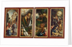 The Wildenstein Altarpiece (closed) by Master of Messkirch