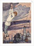 Illustration to the The Tale Synko-Philipko by Elena Dmitryevna Polenova