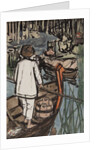 Illustration to the The Tale Synko-Philipko by Elena Dmitryevna Polenova