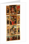 Altarpiece of Saints Anne and Michael the Archangel (Right panel) by Francisco de Comontes