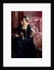 Clotilde in an Evening Dress by Joaquín Sorolla y Bastida