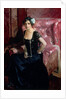 Clotilde in an Evening Dress by Joaquín Sorolla y Bastida