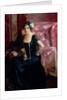 Clotilde in an Evening Dress by Joaquín Sorolla y Bastida