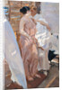 The Pink Robe. After the Bath by Joaquín Sorolla y Bastida
