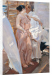 The Pink Robe. After the Bath by Joaquín Sorolla y Bastida