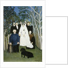 The Wedding Party by Henri Julien Félix Rousseau