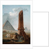 The Farandole Amidst Egyptian Monuments by Hubert Robert
