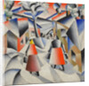 Morning in the Village after Snowstorm by Kasimir Severinovich Malevich