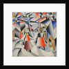 Morning in the Village after Snowstorm by Kasimir Severinovich Malevich