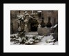 Monastery Garden in Snow by Carl Friedrich Lessing