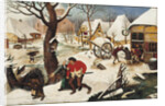 Return from the Inn by Pieter Brueghel the Younger