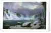 Niagara Falls in Winter by Hippolyte Sebron