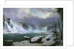 Niagara Falls in Winter by Hippolyte Sebron