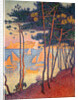 Sails and pines by Paul Signac