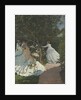 Ladies in the garden by Claude Monet