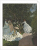 Ladies in the garden by Claude Monet
