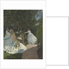 Ladies in the garden by Claude Monet