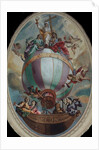 Virtue on a Balloon by Vincenzo Angelo Orelli