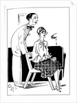 Georgy Ivanov and Irina Odoyevtseva by Anonymous