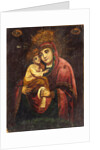 The Mother of God Our Lady of Pochayiv by Anonymous
