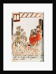 The multiplication of the Israelites in Egypt. The Codex Choumach (Picture Pentateuch of Moses dal C by Moise Del Castellazzo