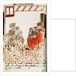 The multiplication of the Israelites in Egypt. The Codex Choumach (Picture Pentateuch of Moses dal C by Moise Del Castellazzo