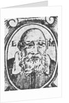 Self-Portrait from Chaje Jehuda (Life of Yehudah) by Leon of Modena