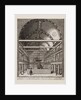 Interior of the Portuguese Synagogue in Amsterdam by Jan Veenhuysen