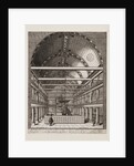 Interior of the Portuguese Synagogue in Amsterdam by Jan Veenhuysen