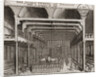 Interior of the Portuguese Synagogue in Amsterdam by Jan Veenhuysen