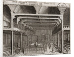 Interior of the Portuguese Synagogue in Amsterdam by Jan Veenhuysen
