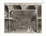 Interior of the Portuguese Synagogue in Amsterdam by Jan Veenhuysen