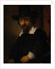 Portrait of Ephraim Bueno by Rembrandt van Rhijn