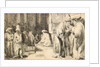 Jews in the Synagogue by Rembrandt van Rhijn