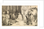 Jews in the Synagogue by Rembrandt van Rhijn