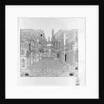 Il secondo libro della perspettiva (Scena Tragica) by Sebastiano Serlio