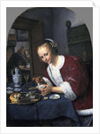 Girl with oysters by Jan Havicksz Steen