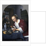 Girl with oysters by Jan Havicksz Steen