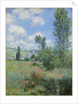 View of Vétheuil by Claude Monet