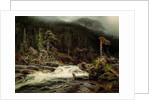 Waterfall in Telemark by August Cappelen