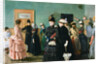 Albertine at the Police Doctors Waiting Room by Christian Krohg