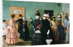 Albertine at the Police Doctors Waiting Room by Christian Krohg