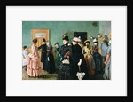 Albertine at the Police Doctors Waiting Room by Christian Krohg