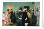 Albertine at the Police Doctors Waiting Room by Christian Krohg