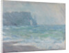 Rain in Étretat by Claude Monet